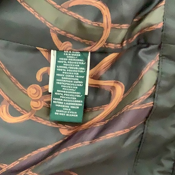 Ralph Lauren quilted coat size XL - Picture 9 of 9